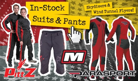 Stock PittZ Freefly Pants | ChutingStar Skydiving Gear