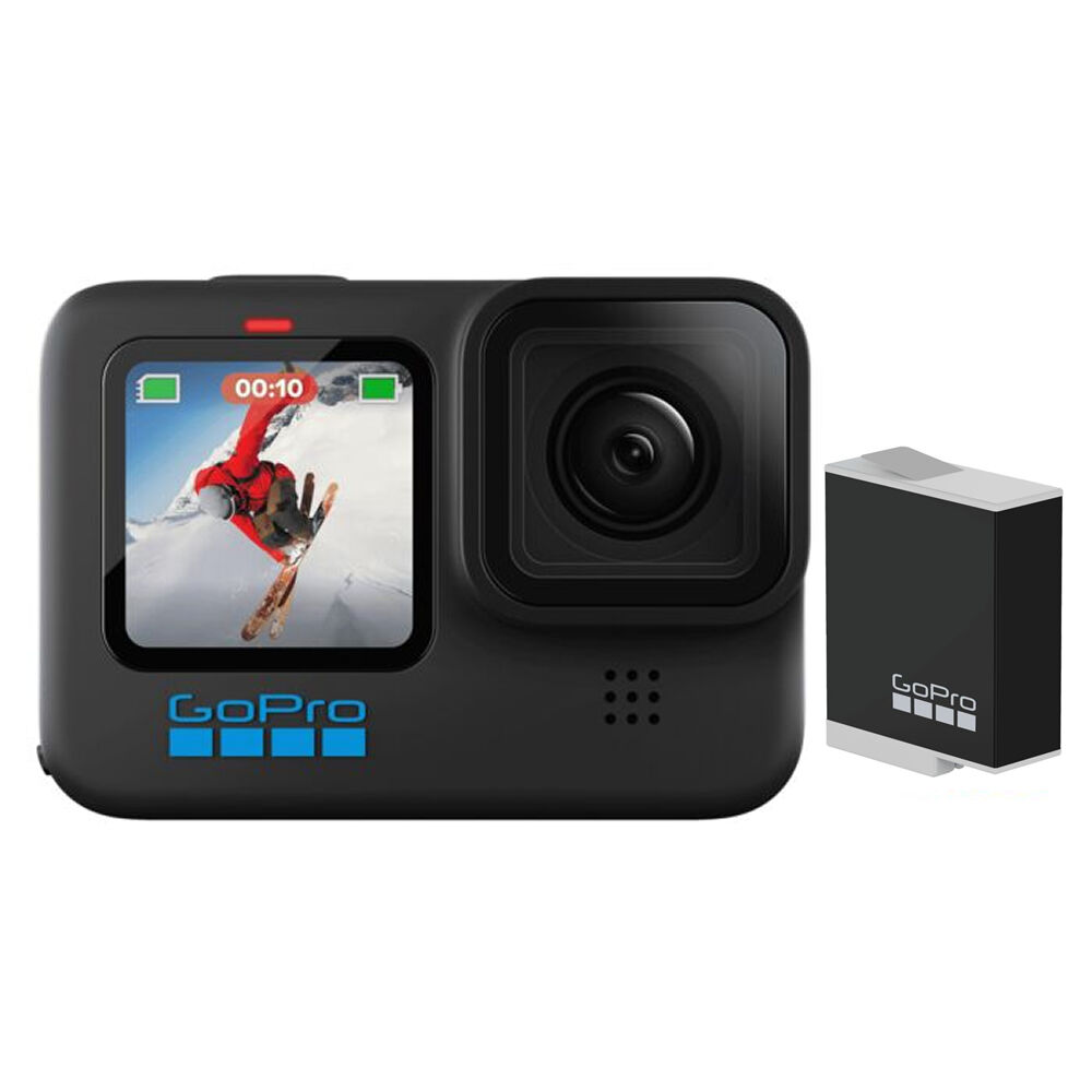 GoPro HERO10 Black with FREE SanDisk Extreme 64GB SD Card and