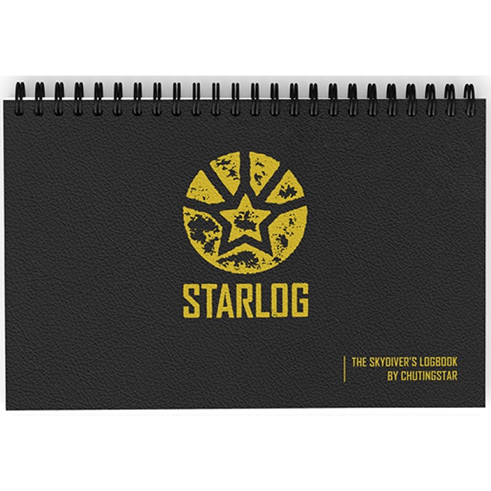 StarLog Skydiver's Spiral-Bound Logbook | ChutingStar Skydiving Gear